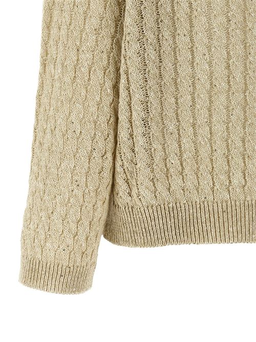 Dazzling Cable Sweater BRUNELLO CUCINELLI | MCO559710C8925